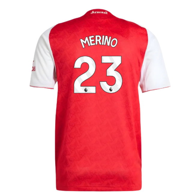 2025-2026 Arsenal Authentic Home Shirt (Merino 23)-SoccerKits Hub | Buy Soccer Jerseys Online